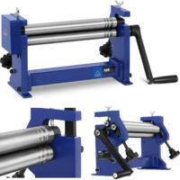 Calandra Manuale Per Lamiere EasyBend 300 SM - Larghezza 300mm, Rulli Da 30mm - Piegatrice Professionale - Foto 7