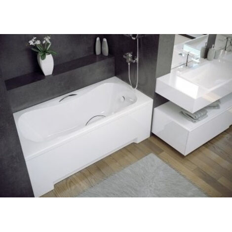 Bañera VANESSA 130 / 140 / 150 / 160 / 170 x 70 cm con faldón incluido - Dimensiones: 130cm