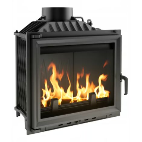BRICOSOL Chimenea de leña de hierro fundido KRATKI ANTEK 10 kW Ø 180