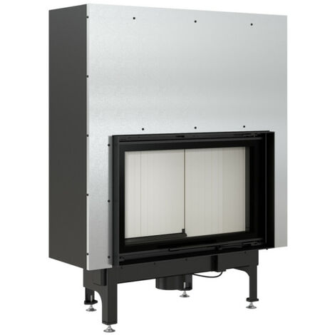 Inserto para chimenea NADIA 12 doble vidrio puerta de guillotina (1/5)