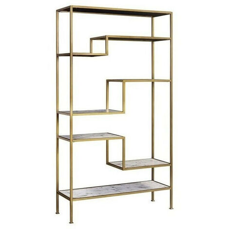Librería KUTA dorado 100 cm