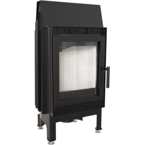 BRICOSOL Chimenea de leña de acero KRATKI BLANKA 8 kW Ø 160