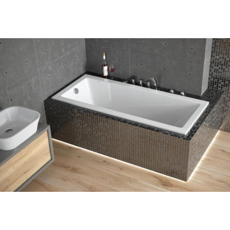 Bañera MODERN ULTRA-SLIM 140 / 150 / 160 / 170 / 180 cm - Dimensiones: 180cm