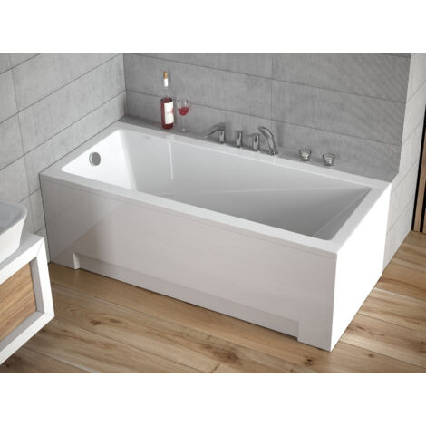 Bañera MODERN 170x70 cm - Faldón y armadura: con faldón