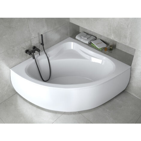 Bañera MIA MINI 120x120 cm / 130x130 cm, con faldón - Dimensiones: 130cm