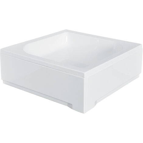 Plato de ducha ARES cuadrado 70x70/80x80/90x90 cm blanco - Dimensiones: 70 x 70 cm