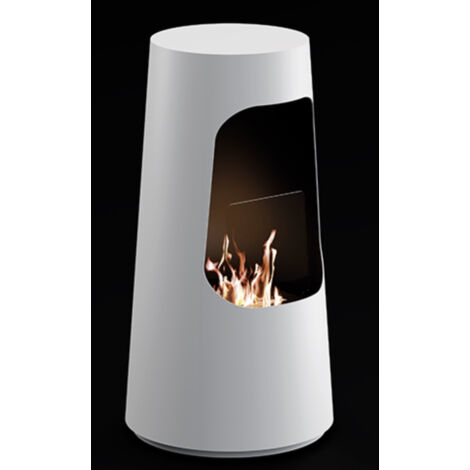 Chimenea de bioetanol Dubai Blanca - 2,5 kW