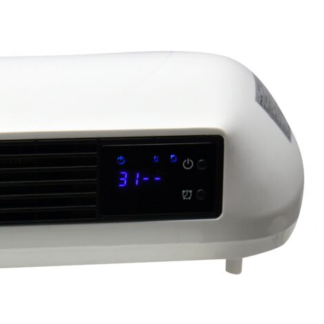 Calefactor Split Cerámico 1000-2000W – Con Mando A Distancia, Calefacción Rápida Y Silenciosa