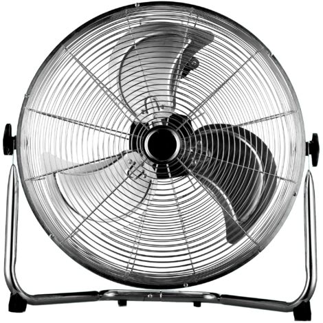 Ventilador industrial de aluminio 120 W con 3 aspas y 3 velocidades (1/5)