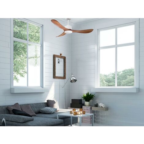 Universal Blue Siroco Ventilador de Techo con Luz y Mando 70W