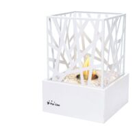 Chimenea de etanol diseño de sobremesa en acero esmaltado