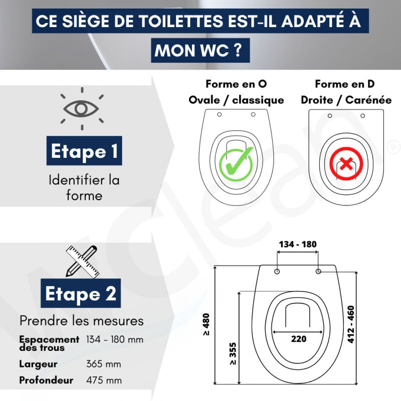 Abattant chauffant Top Toilet Thyïa 2
