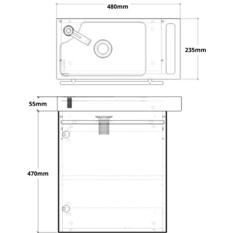 Meuble Lave Mains Avec Porte Serviette Blanc Et Noir Avec Robinet Noir