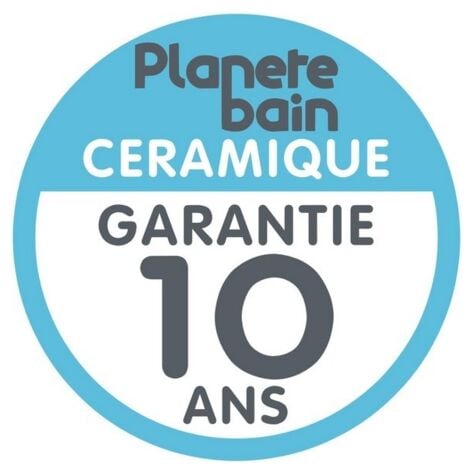 Lavabo colonne rétro 60 cm en céramique blanc