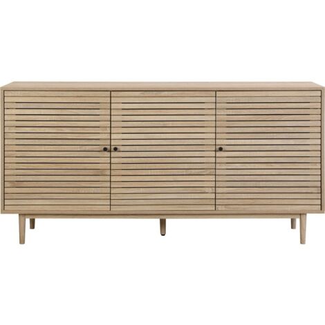 Buffet 3 portes couleur chêne 160 cm - Tivoli (1/5)