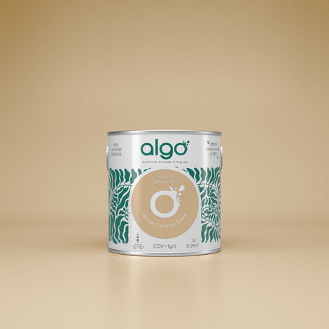 Peinture écologique Algo - Beige Caramel Doré - 5L / Velours