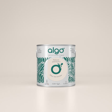 Peinture écologique Algo - Beige Fleur de Cerisier - 0.5L / Velours