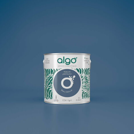 Peinture écologique Algo - Bleu Délicat - 5L / Velours