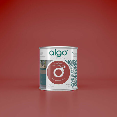 Peinture pour Meuble - Rouge Enflammé - 0.5L / Mat