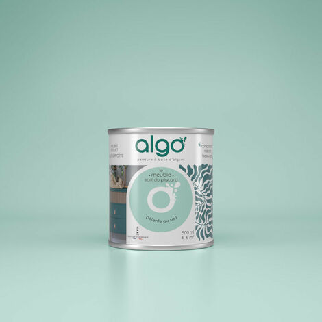 Peinture pour Meuble - Vert Détente au Spa - 0.5L / Mat