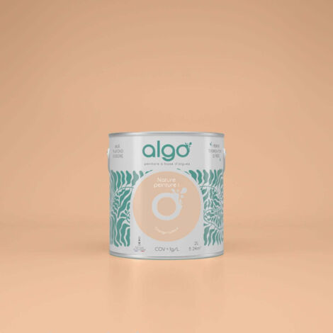 Peinture écologique Algo - Orange Radieux - 5L / Velours