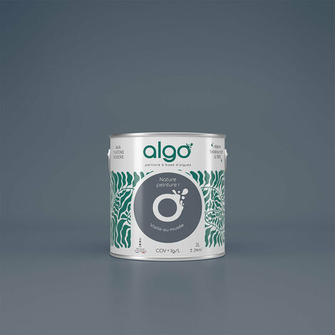 Peinture écologique Algo - Gris Visite au Musée - 5L / Velours