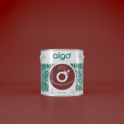 Peinture écologique Algo - Rouge Basque de Guéthary - 5L / Velours