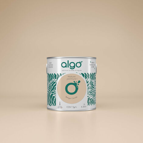 Peinture écologique Algo - Beige Corde - 0.5L / Mat