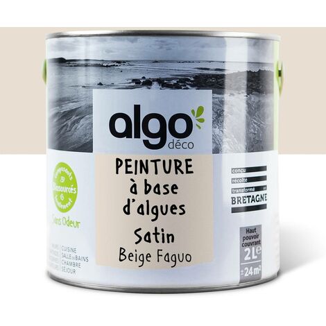 Peinture écologique Algo - Velours - Beige Faguo - FA - 2L