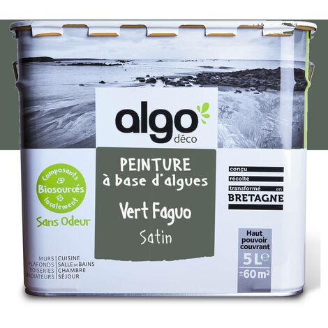 Peinture écologique Algo - Velours - Vert Faguo FA - 5L