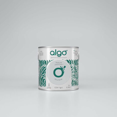 Peinture écologique Algo - Gris perle - 0.5L / Mat