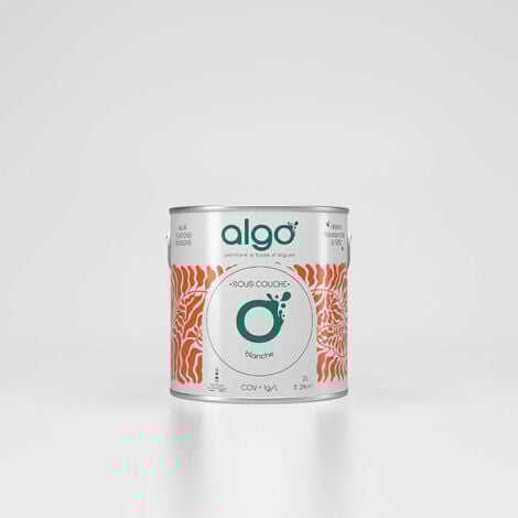 Peinture écologique Algo - Sous-couche - Blanc - 5L