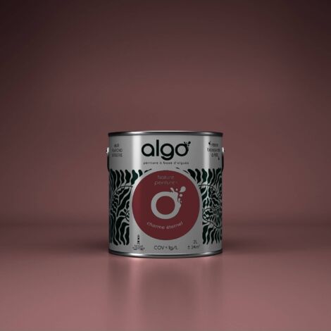 Peinture écologique Algo - Mauve Charme éternel - 0.5L / Satin