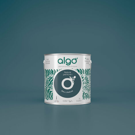Peinture écologique Algo - Bleu Libellule - 5L / Mat