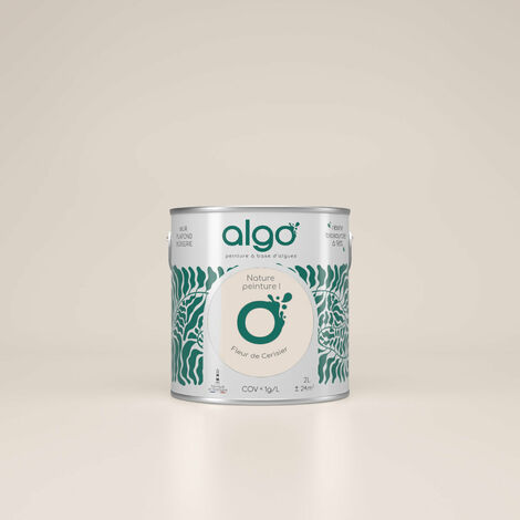 Peinture écologique Algo - Beige Fleur de Cerisier - 0.5L / Satin (1/4)