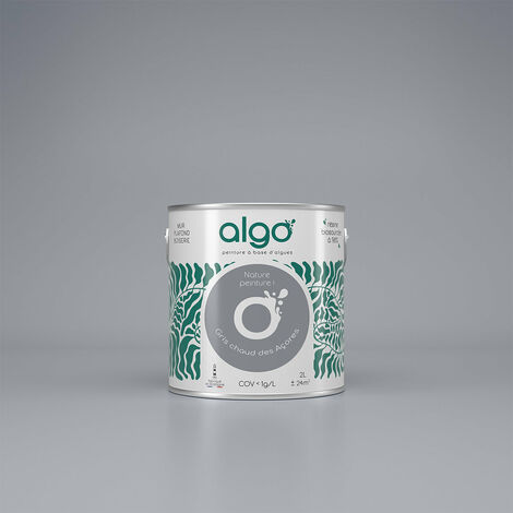 Peinture écologique Algo - Gris Chaud des Açores - 5L / Mat