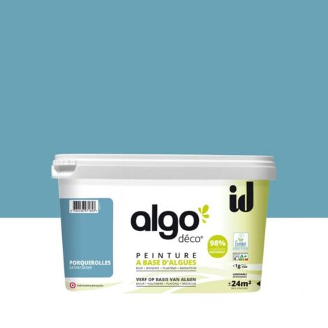 Peinture écologique Algo - Gris Anthracite - 5L / Satin