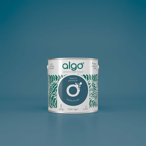 Peinture écologique Algo - Bleu Sortie en Mer - 5L / Satin