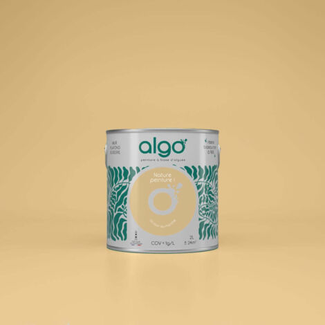 Peinture écologique Algo - Jaune Un tour au Marché - 2L / Satin (1/3)