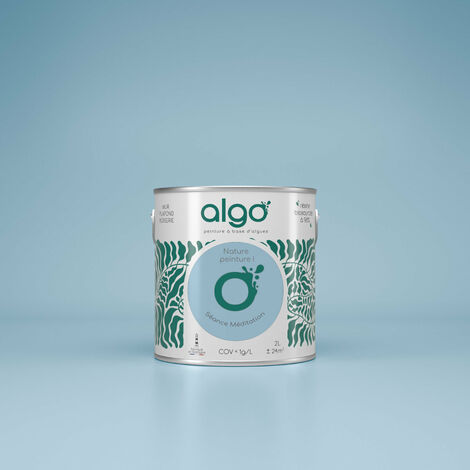 Peinture écologique Algo - Bleu Séance Méditation - 5L / Mat