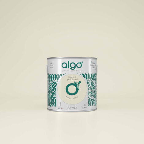 Peinture écologique Algo - Satin - Beige Noirmoutier - 5L (1/4)