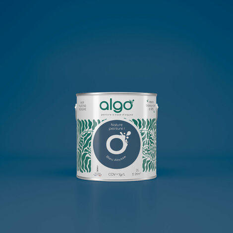 Peinture écologique Algo - Mat - Bleu Abysse - 5L (1/4)