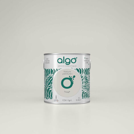 Peinture écologique Algo - Grège - 0.5L / Satin
