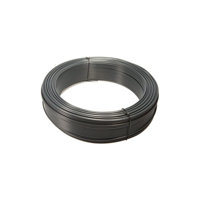 SANS MARQUE Fil de tension plastifié gris, 2.75 mm x 100 m