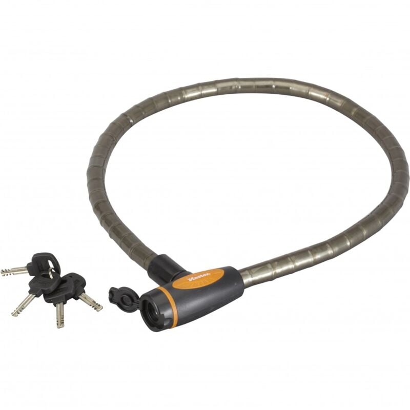 Master lock cable antivol moto [extérieur] - idéal pour moto, scooter et  vélo - Conforama