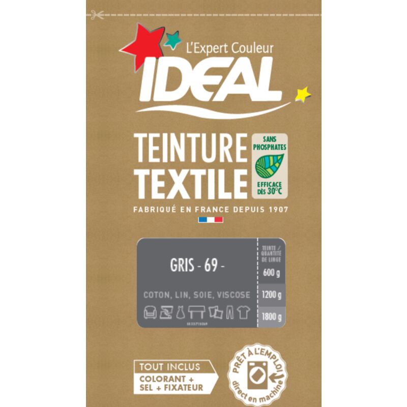 Teinture Textile Kaki - 350g - Pour Vêtements et Tissus HAUTE