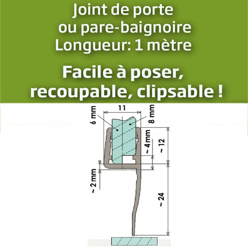 Joint Caoutchouc Bonde - 50 x 70 mm - GRIPP Articles-Quincaillerie