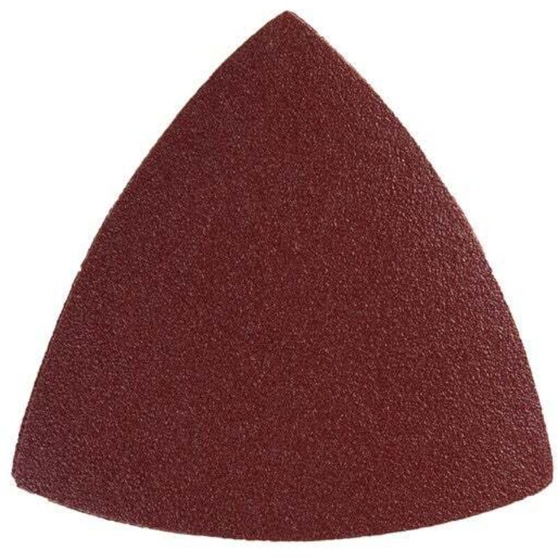 Lot De 10 Feuilles Abrasives Zirconium Grain 60 - 115 X 230 Mm, Pour Ponceuse 1/2 Feuille, Compatible Toutes Marques - 10