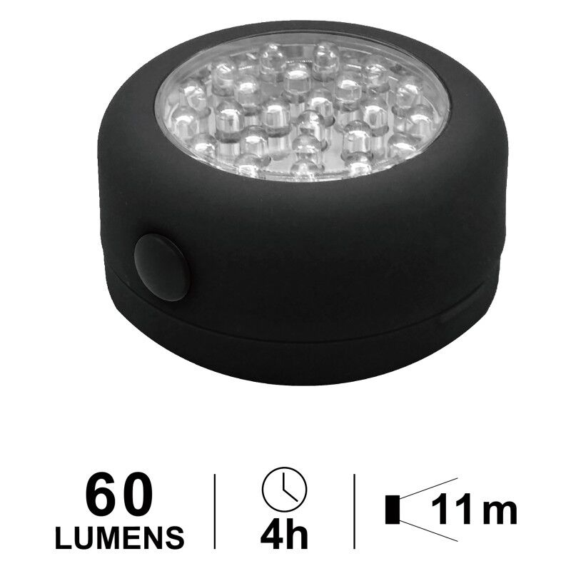 Eufab 13495 LED Lampe de travail à pile(s)