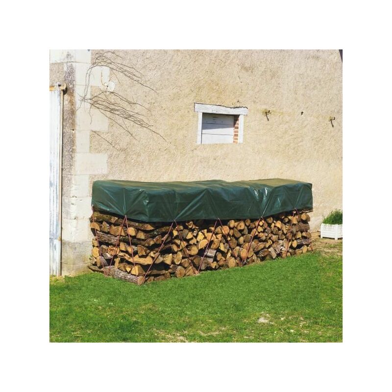 Ribiland - Bâche spéciale bois lourde 2x8m